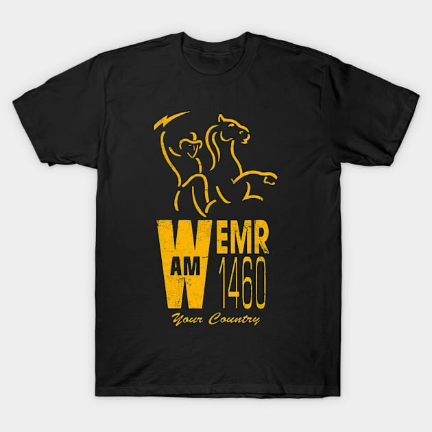 WEMR Tunkhannock, Pennsylvania / Defunct Country Radio Station T-Shirt by CultOfRomance